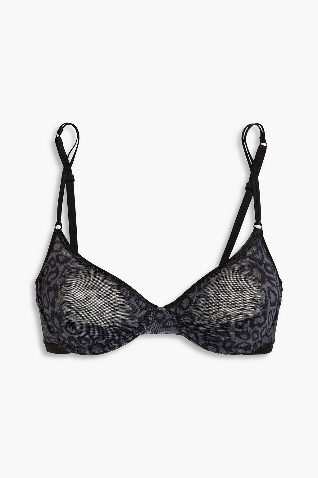 COSABELLA Soire Confidence leopard-print stretch-mesh underwired