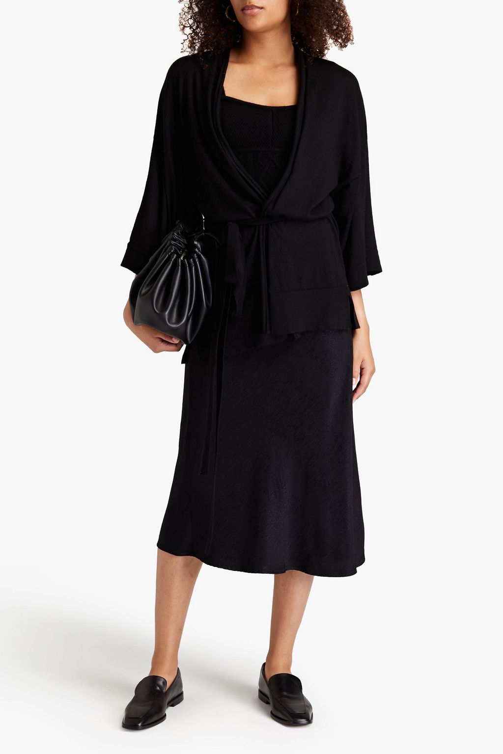 LE KASHA Tayaoke belted cashmere cardigan