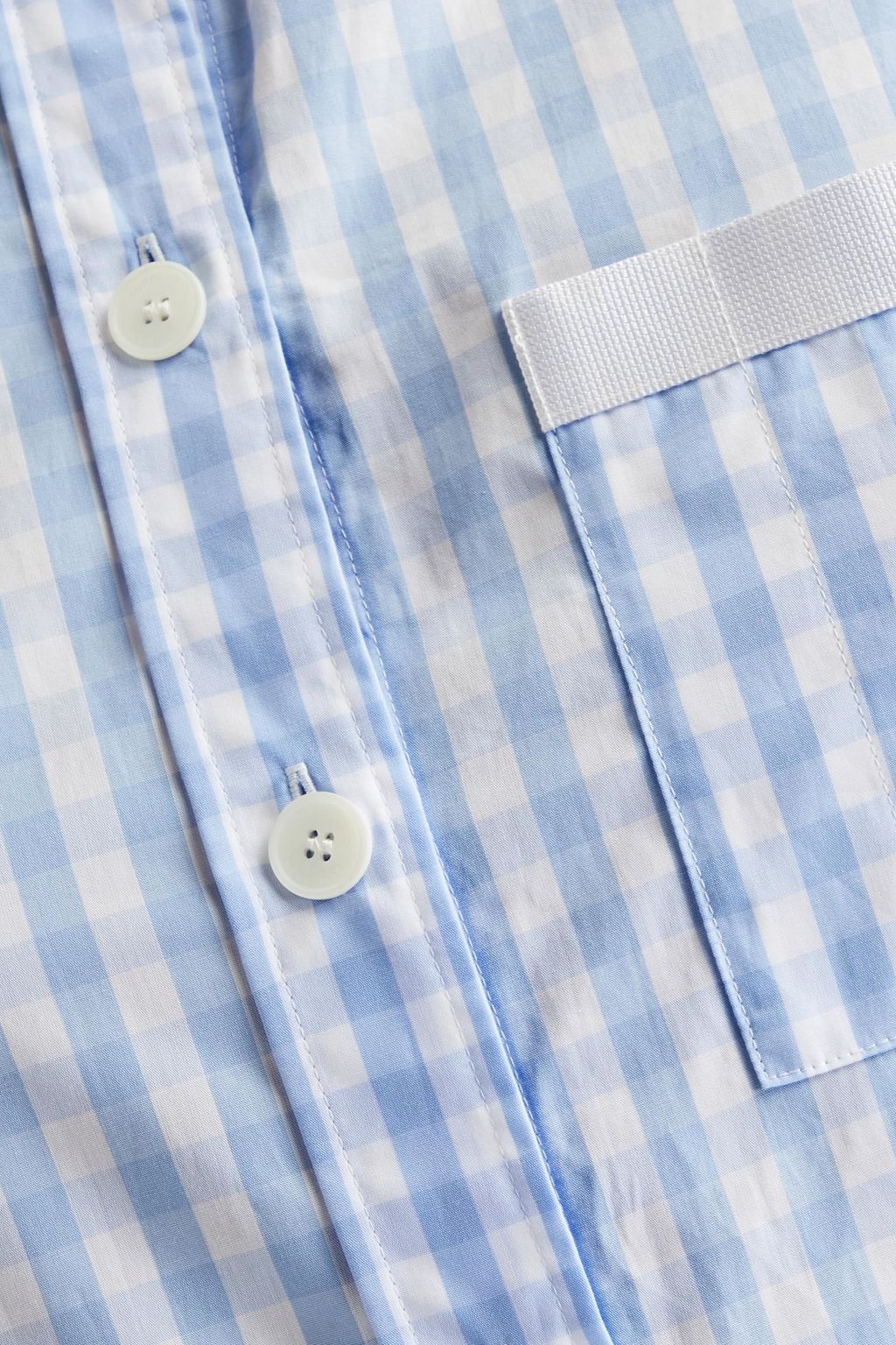 BURBERRY Checked cotton shirt