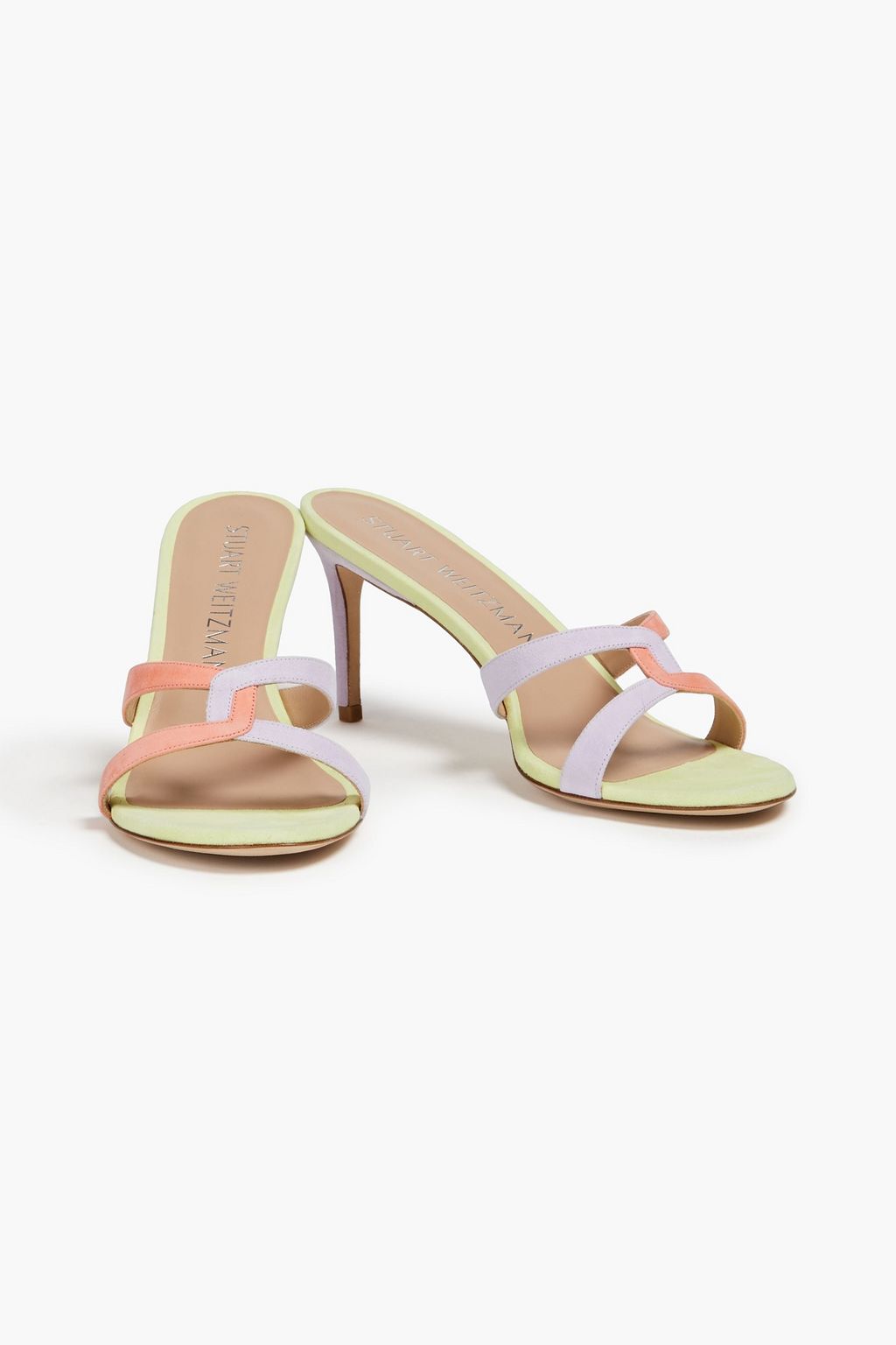 STUART WEITZMAN 스웨이드 뮬