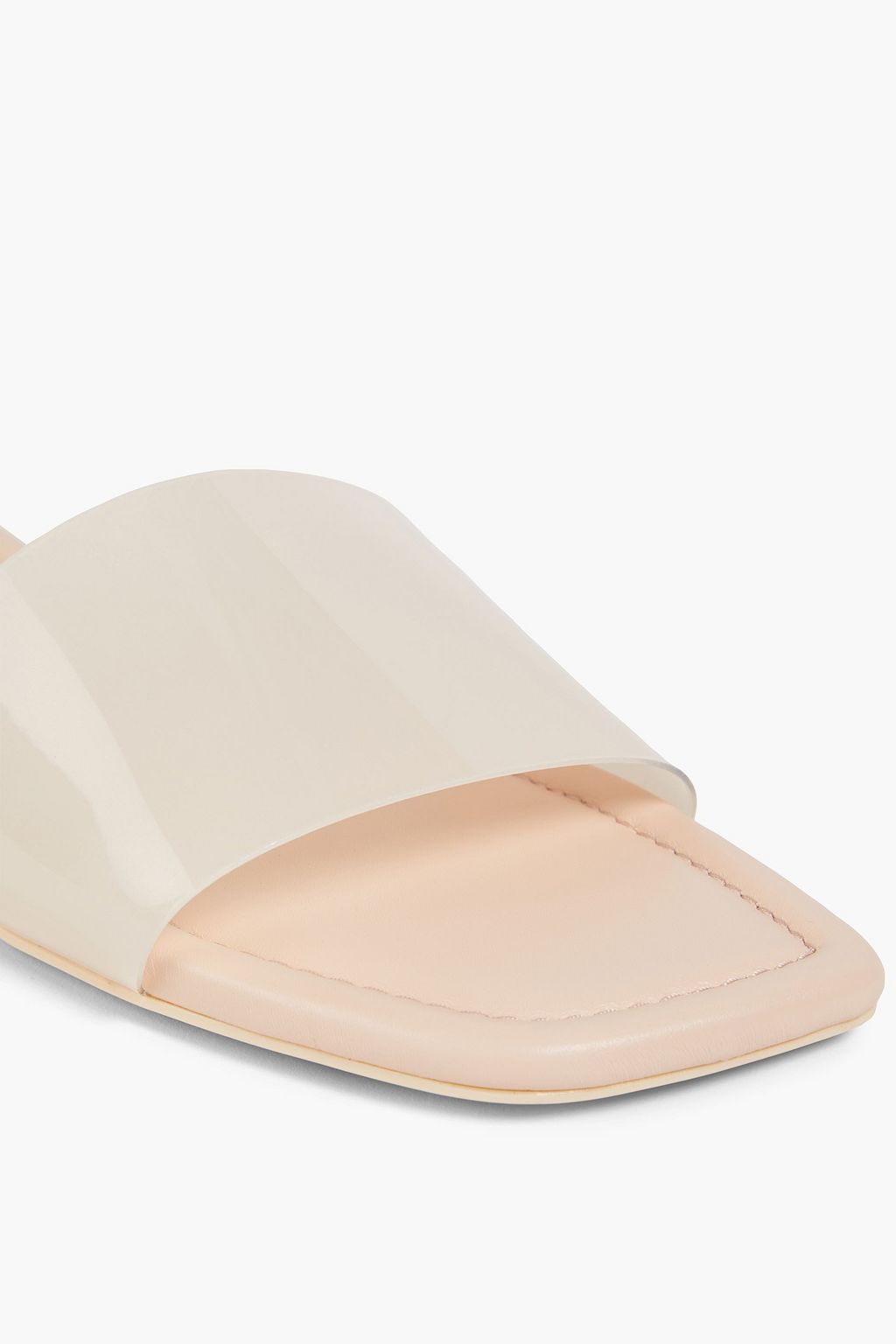 STUART WEITZMAN Summer PVC slides