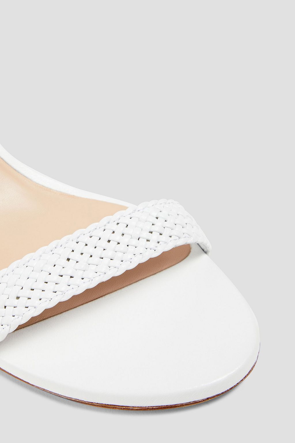 STUART WEITZMAN Woven leather sandals