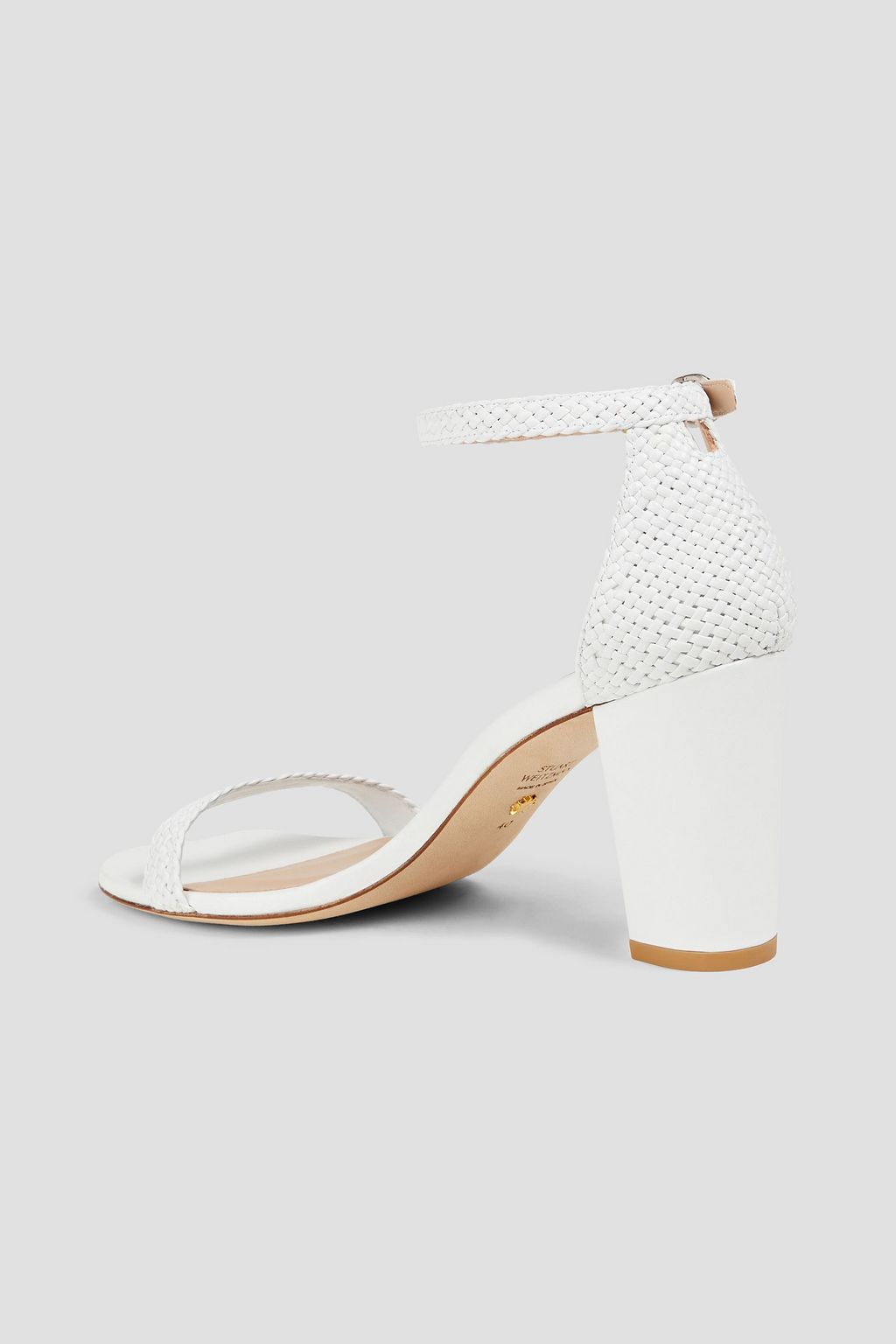 STUART WEITZMAN Woven leather sandals