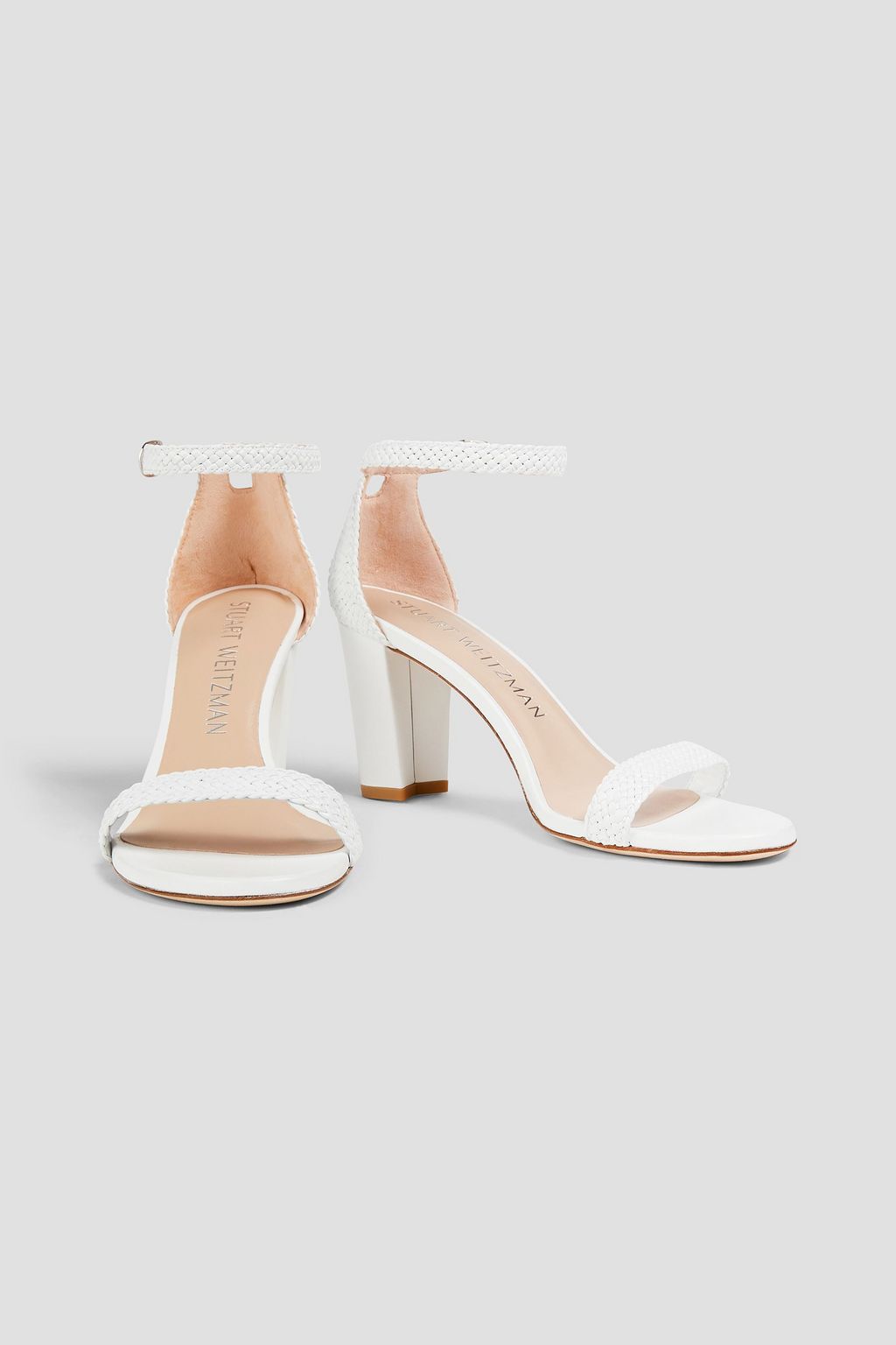 STUART WEITZMAN Woven leather sandals
