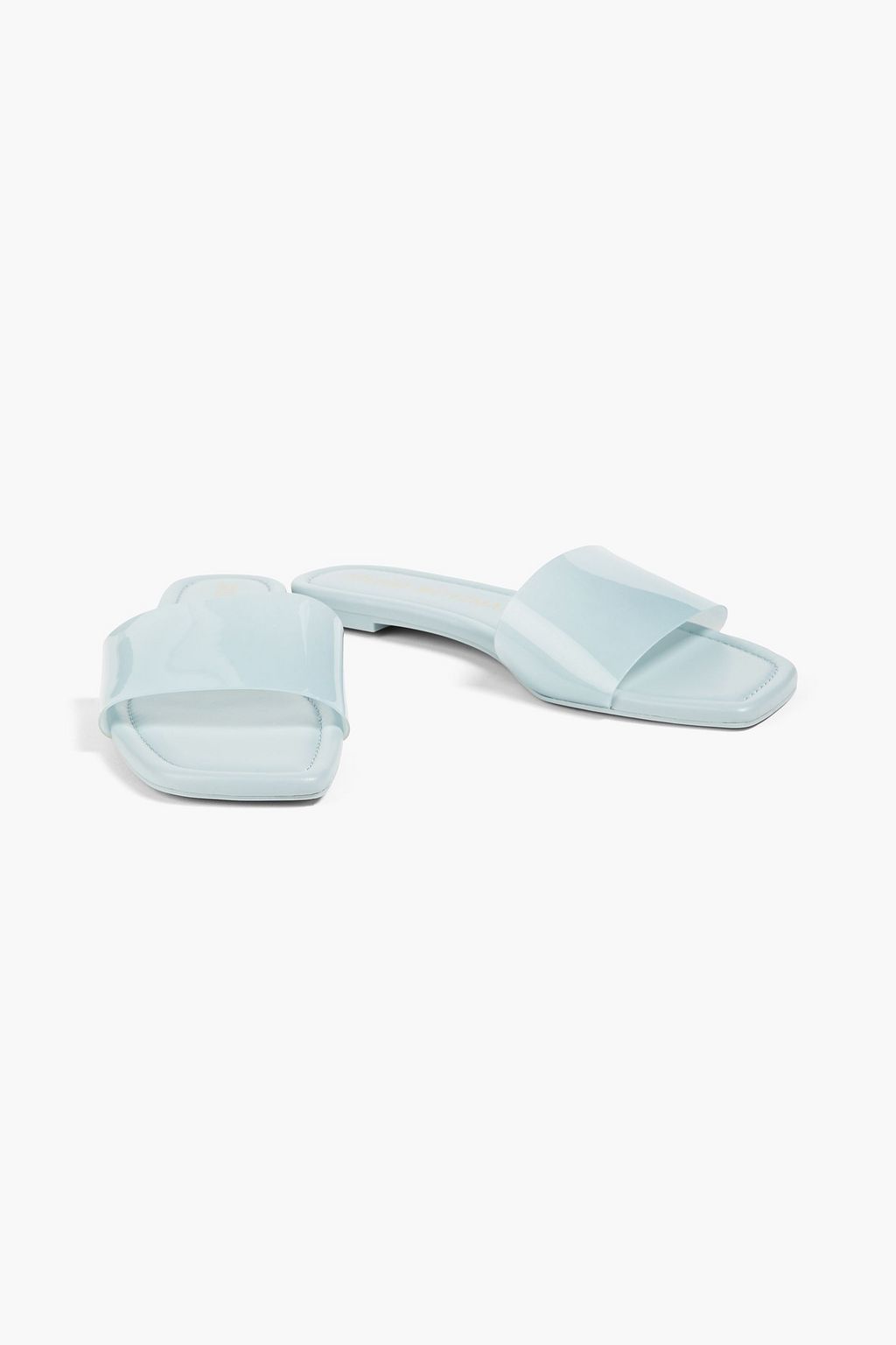 STUART WEITZMAN Summer PVC slides