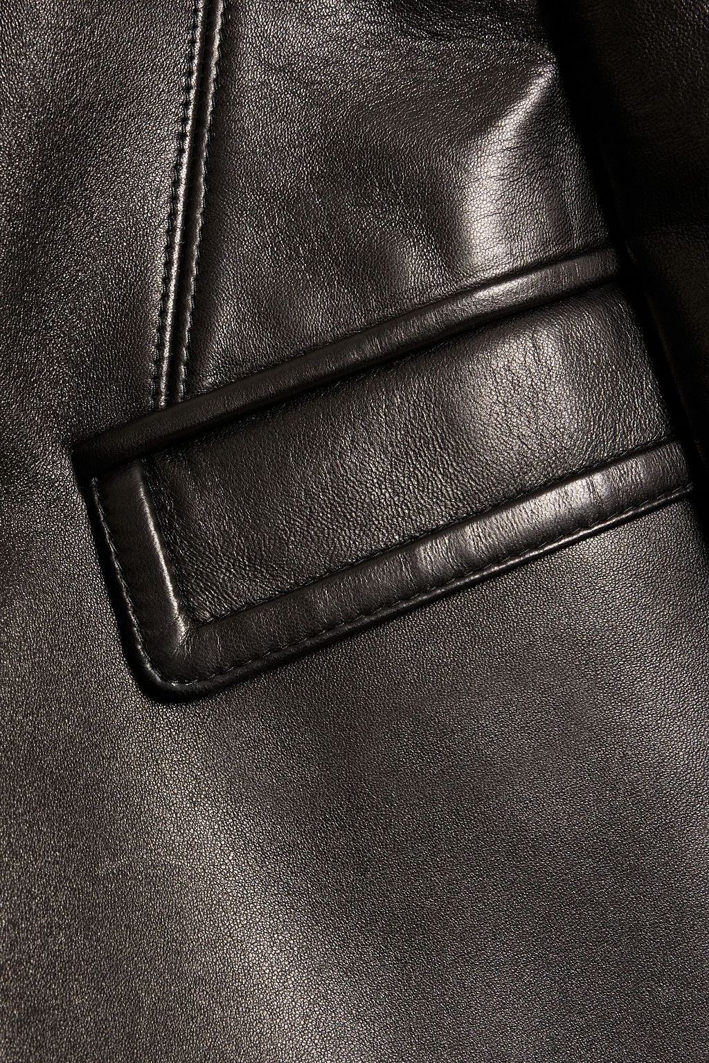 VALENTINO GARAVANI Leather blazer