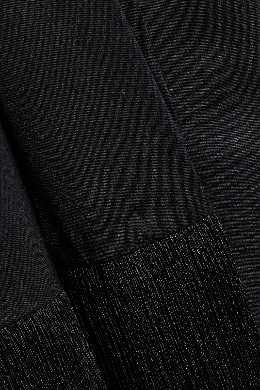 BURBERRY Bluse aus Seidensatin mit Bindedetail