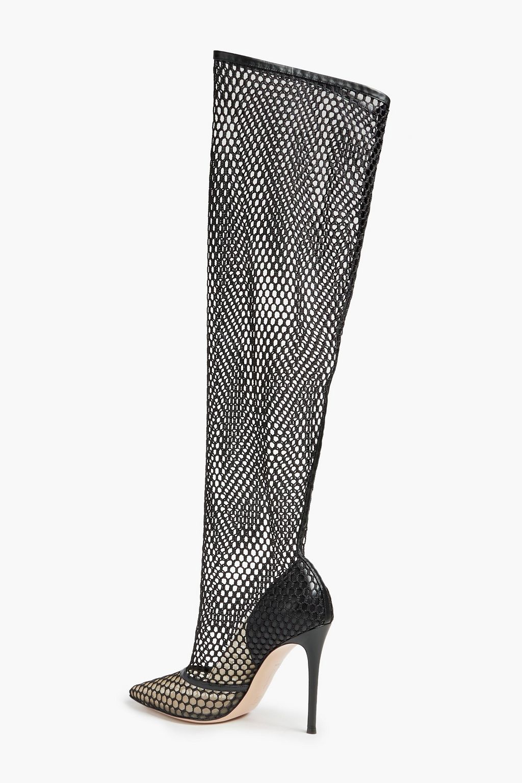 GIANVITO ROSSI Celia fishnet over-the-knee boots