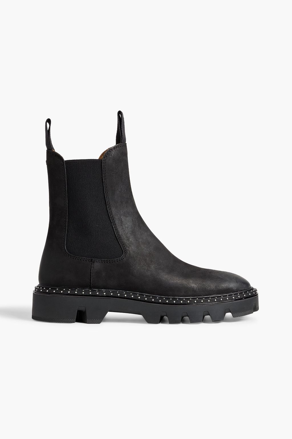 brugerdefinerede Overfrakke fritid RAG & BONE Quest studded nubuck Chelsea boots | THE OUTNET