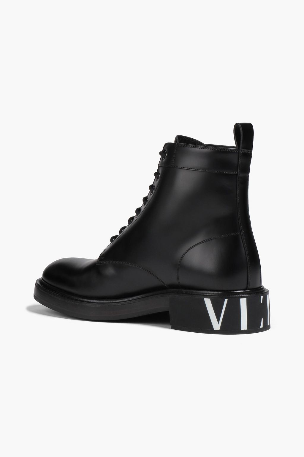 VALENTINO GARAVANI Printed leather boots