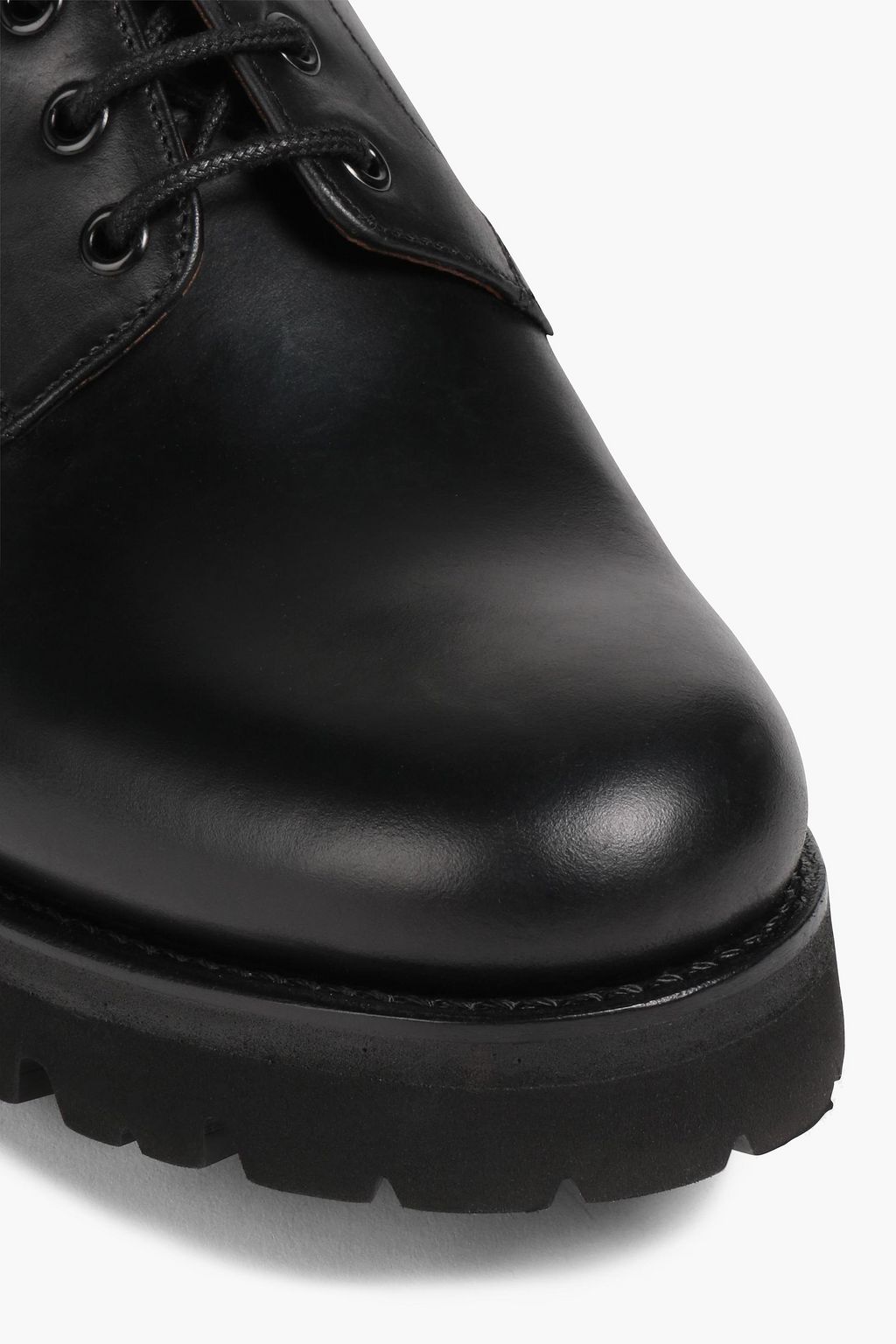 GRENSON Leather derby shoes