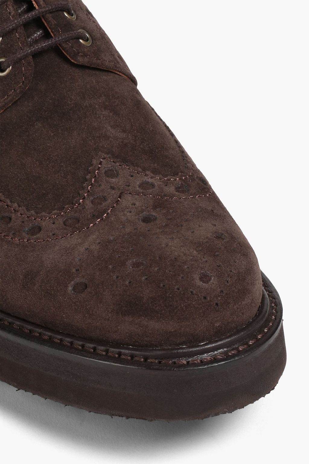 GRENSON Suede brogues