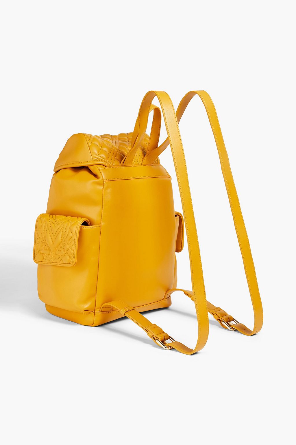 LOVE MOSCHINO Quilted faux leather backpack