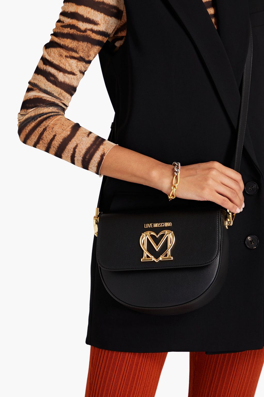 LOVE MOSCHINO Faux leather shoulder bag