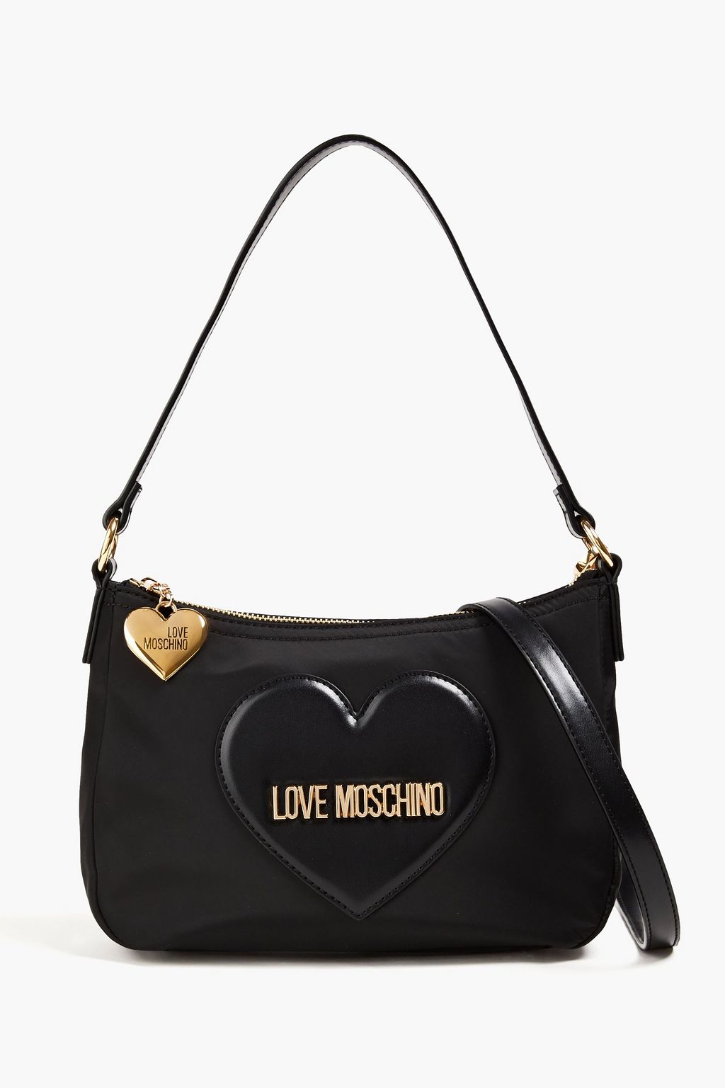 LOVE MOSCHINO Appliquéd shell shoulder bag