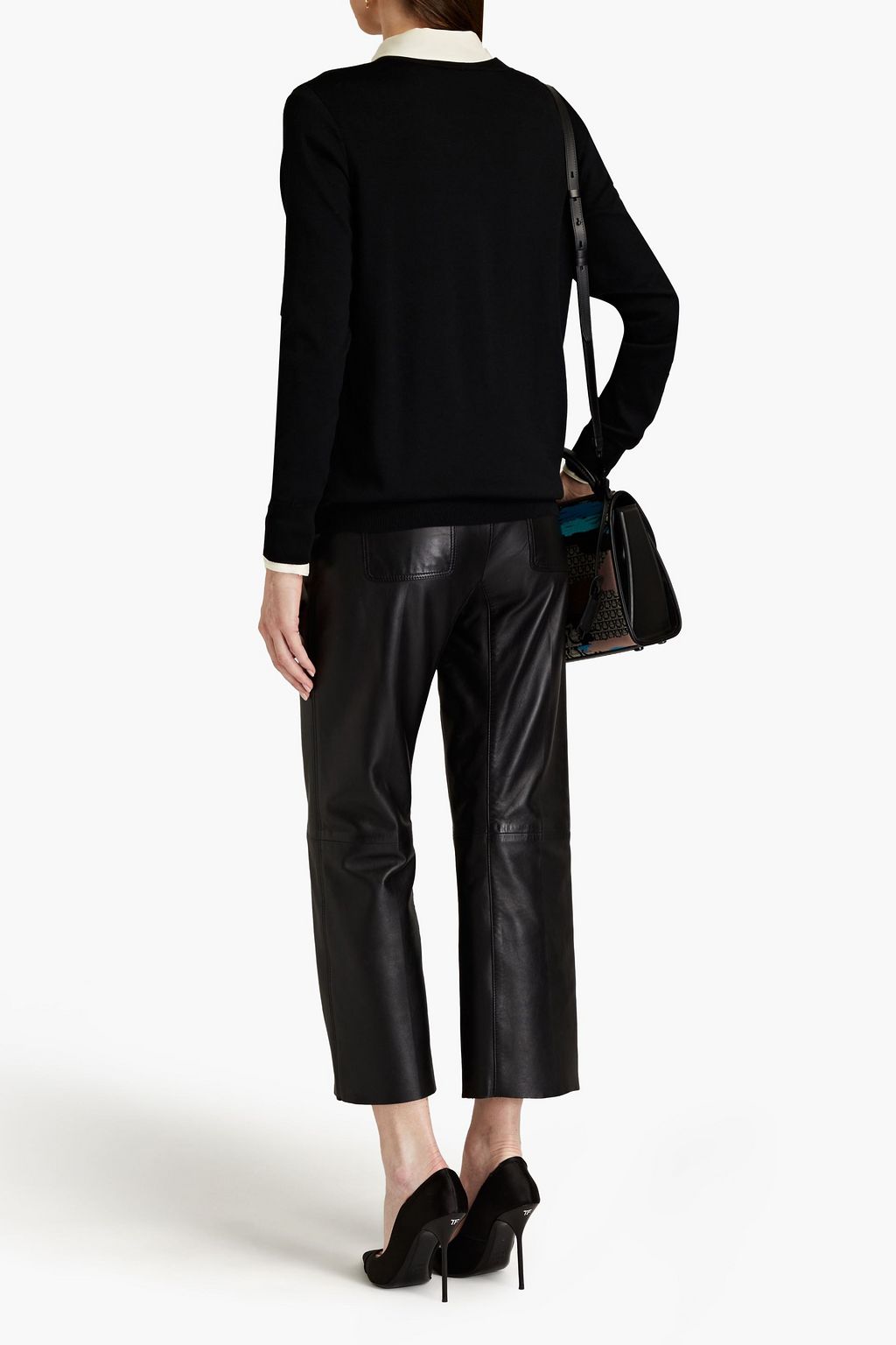 FERRAGAMO Wool and silk-blend cardigan