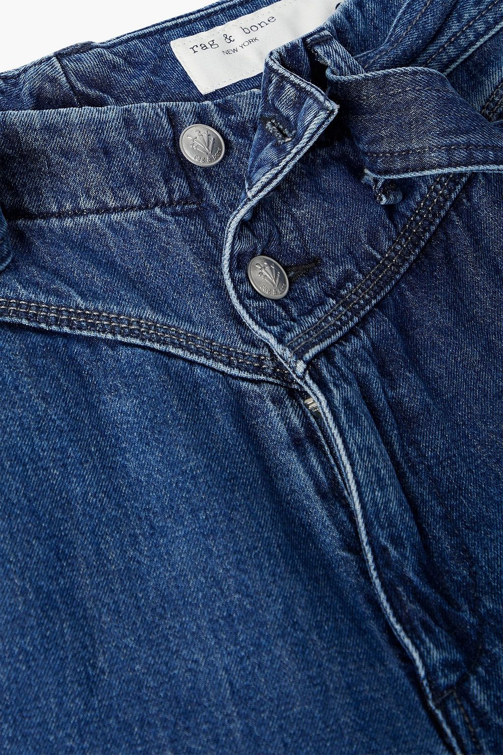 RAG & BONE بنطلون جينز «ميا» بخصر مرتفع وقصة مدببة