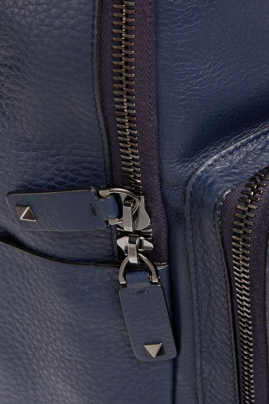 VALENTINO GARAVANI Rockstud pebbled-leather backpack