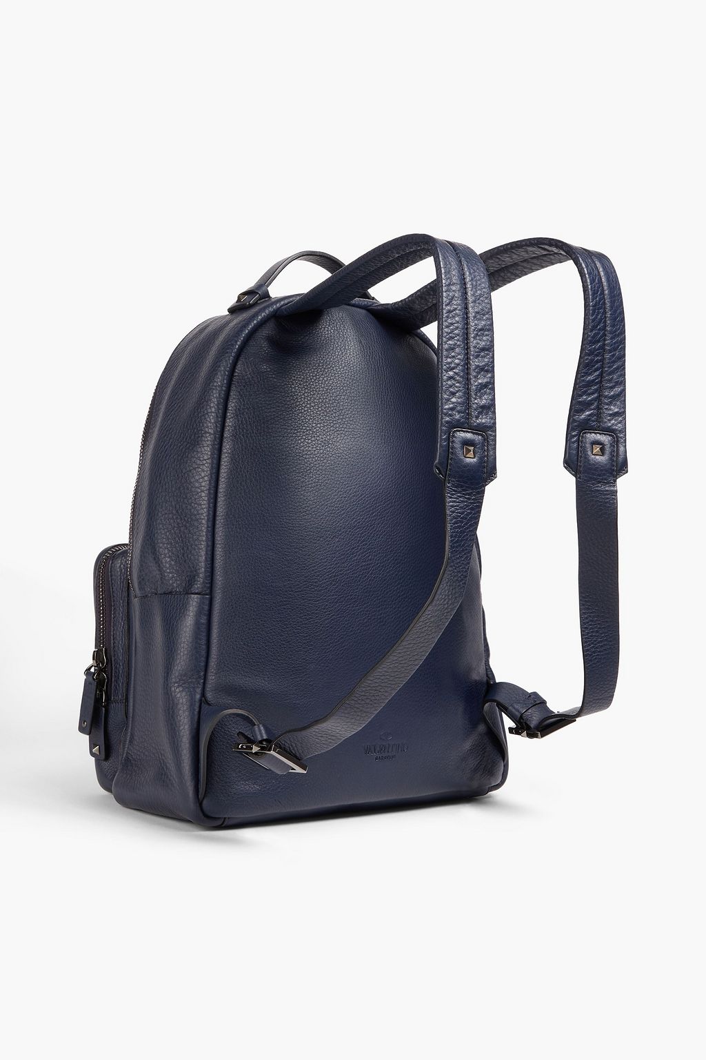 VALENTINO GARAVANI Rockstud pebbled-leather backpack
