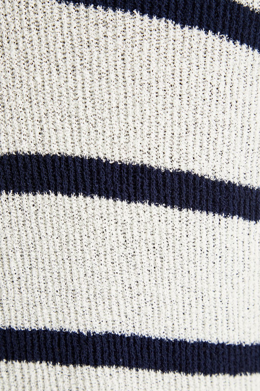 RAG & BONE Soleil striped ribbed cotton-blend sweater