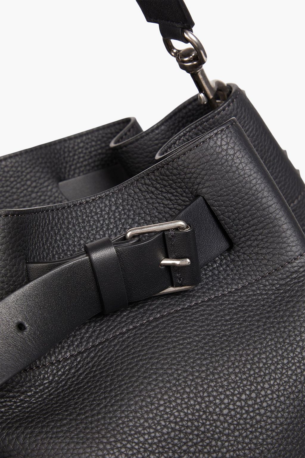 VALENTINO GARAVANI Rockstud pebbled-leather backpack