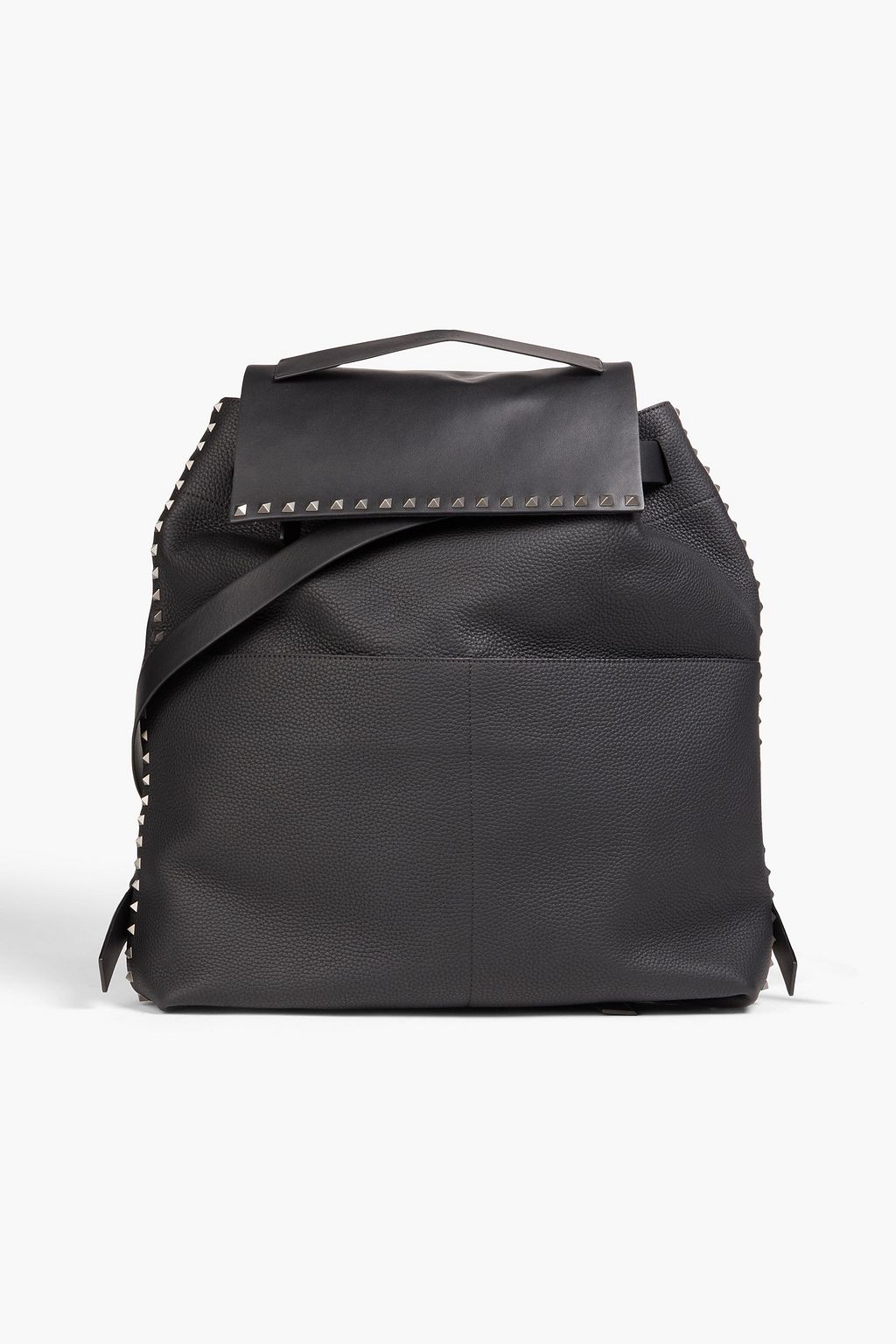 VALENTINO GARAVANI Rockstud pebbled-leather backpack