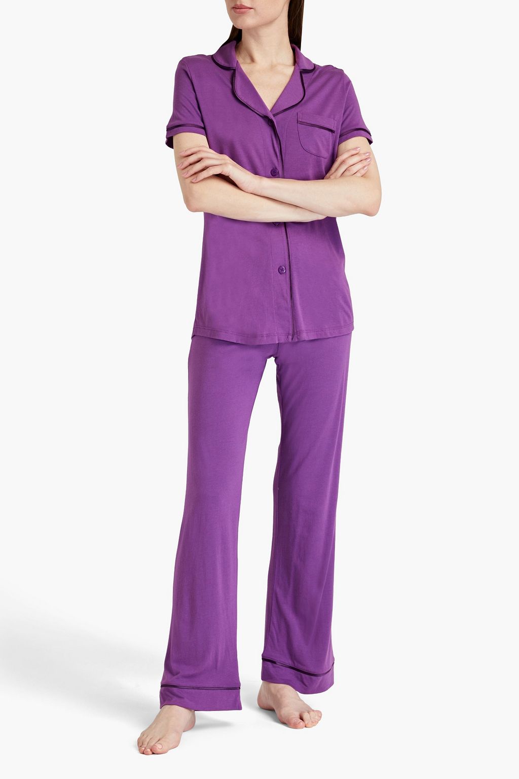 COSABELLA Bella Pima cotton and modal-blend jersey pajama set