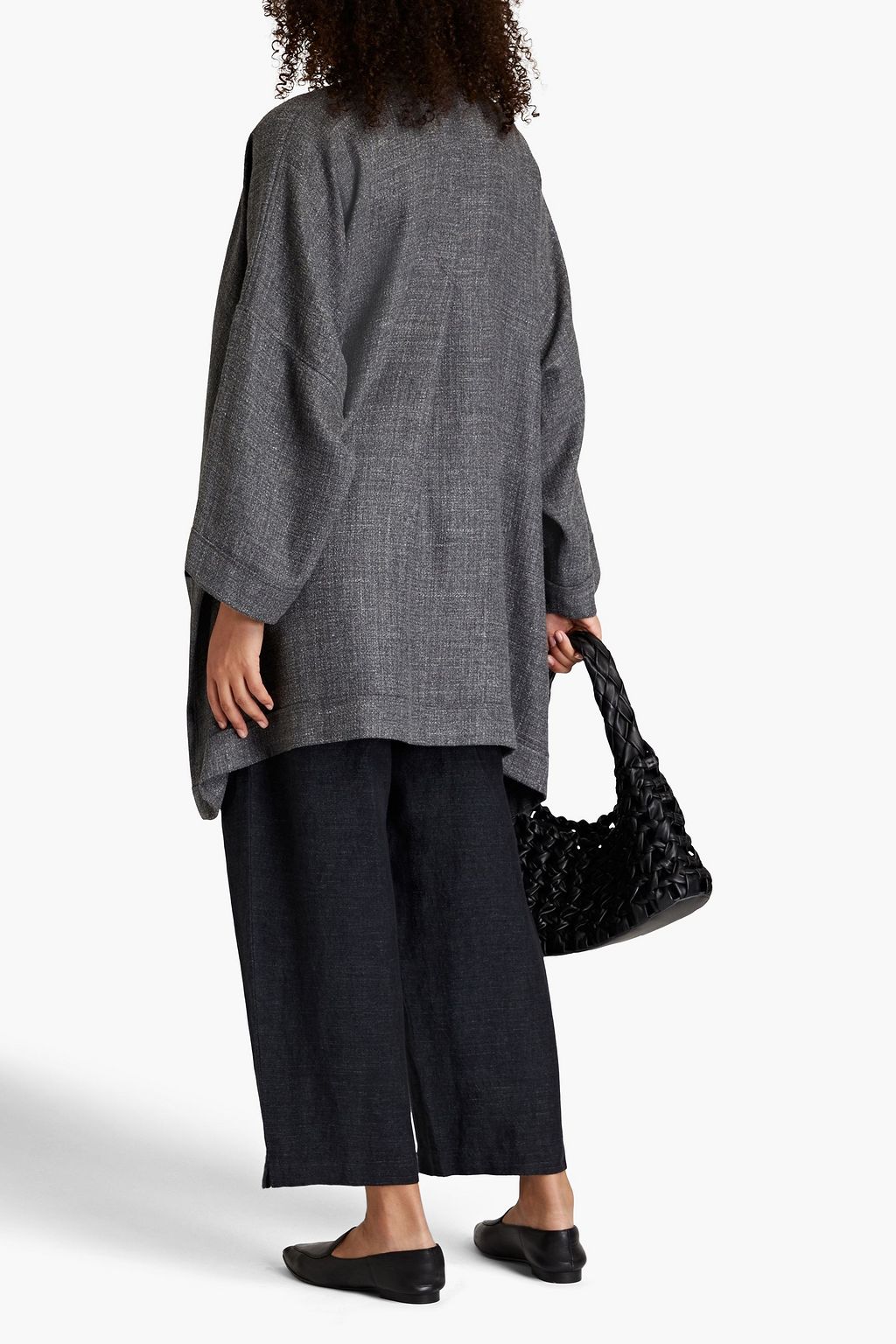 ESKANDAR Alpaca-blend bouclé-tweed jacket