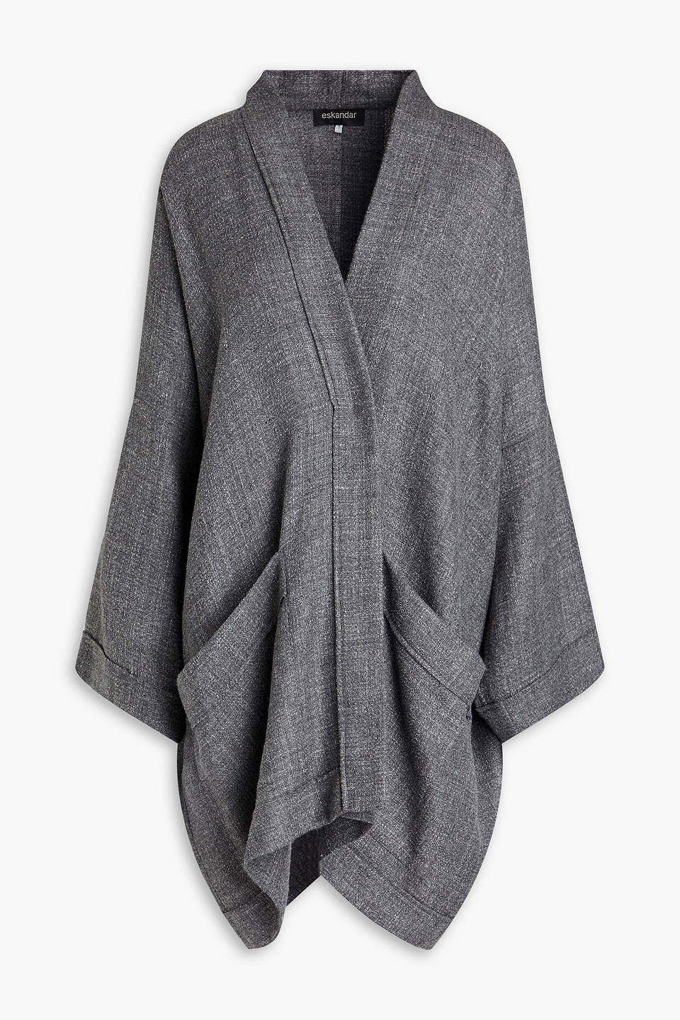 Eskandar Alpaca-blend bouclé-tweed jacket