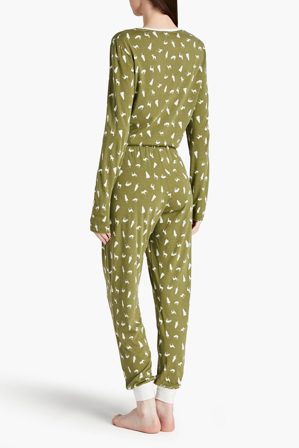 COSABELLA Printed Pima cotton and modal-blend jersey pajama set