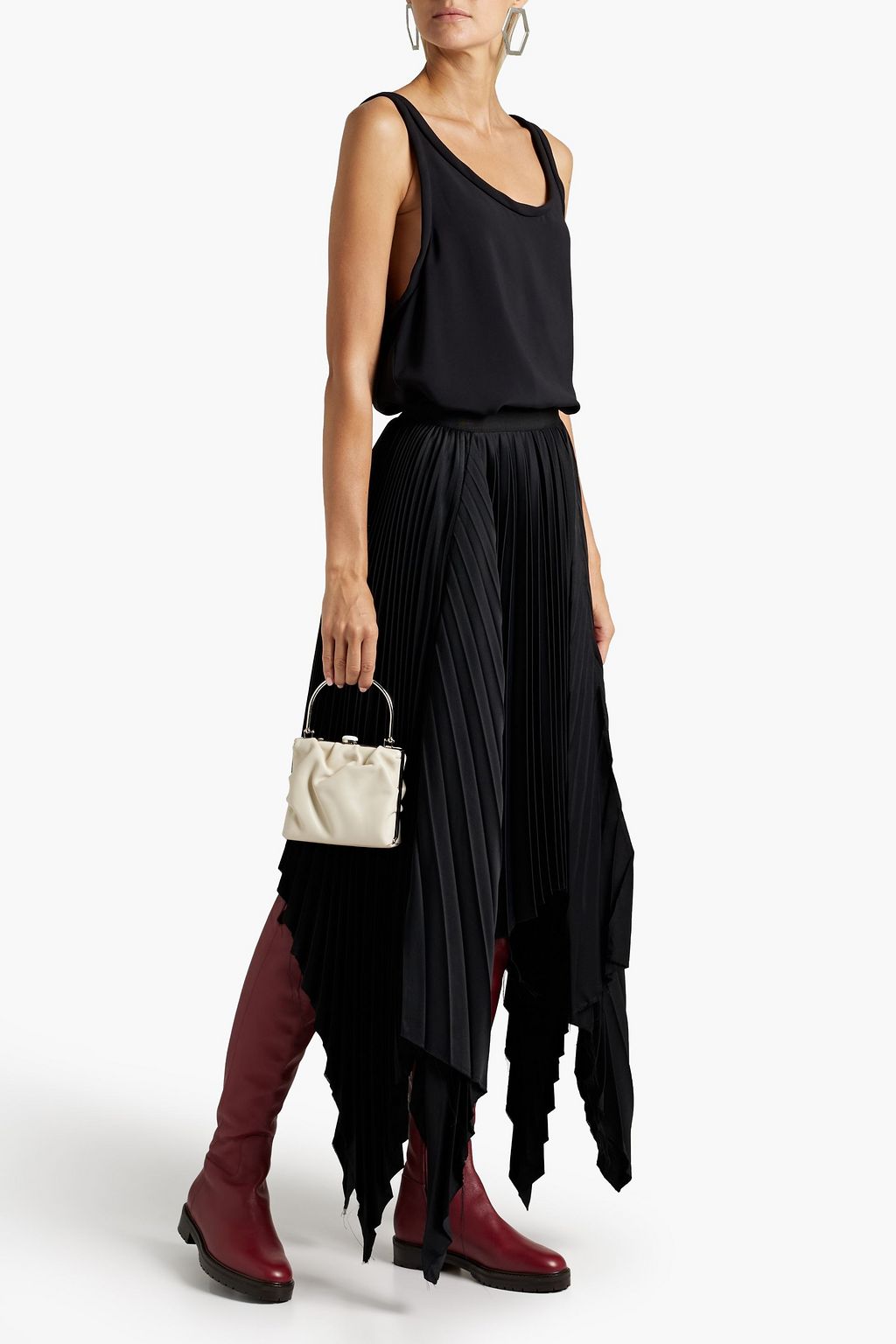 VALENTINO GARAVANI Crepe tank