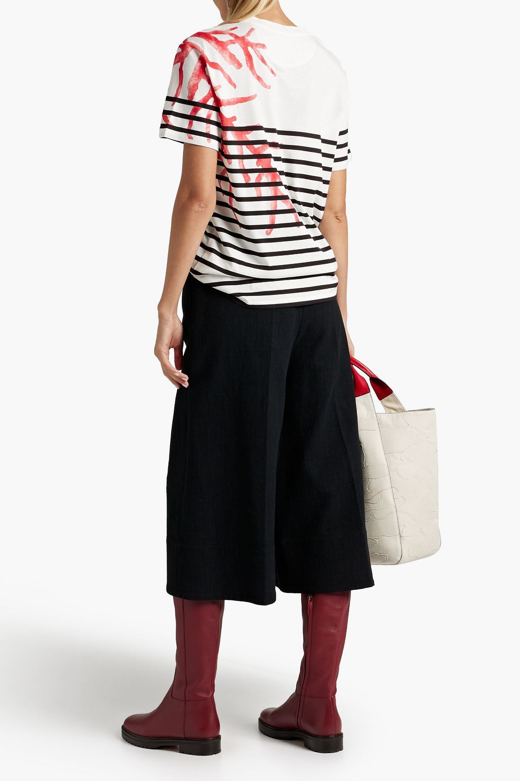 VALENTINO GARAVANI Printed cotton-jersey T-shirt