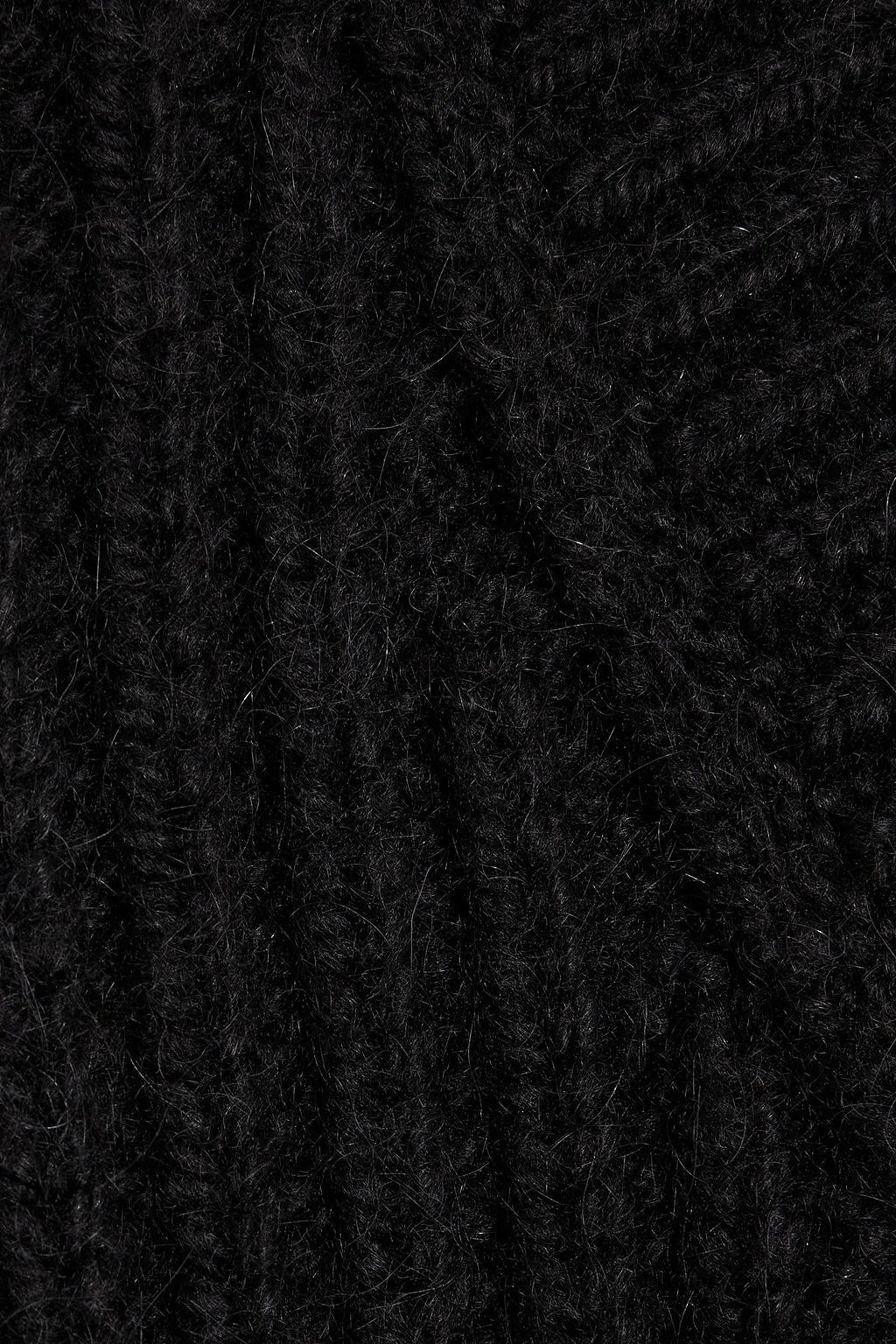 VALENTINO GARAVANI Ribbed wool and mohair-blend vest