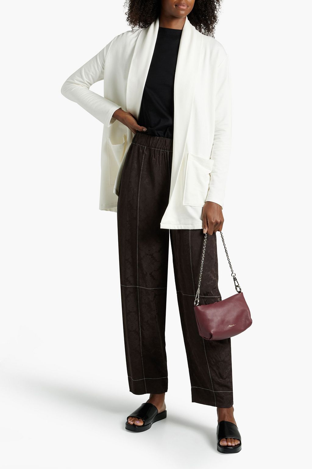MAJESTIC FILATURES Fleece cardigan