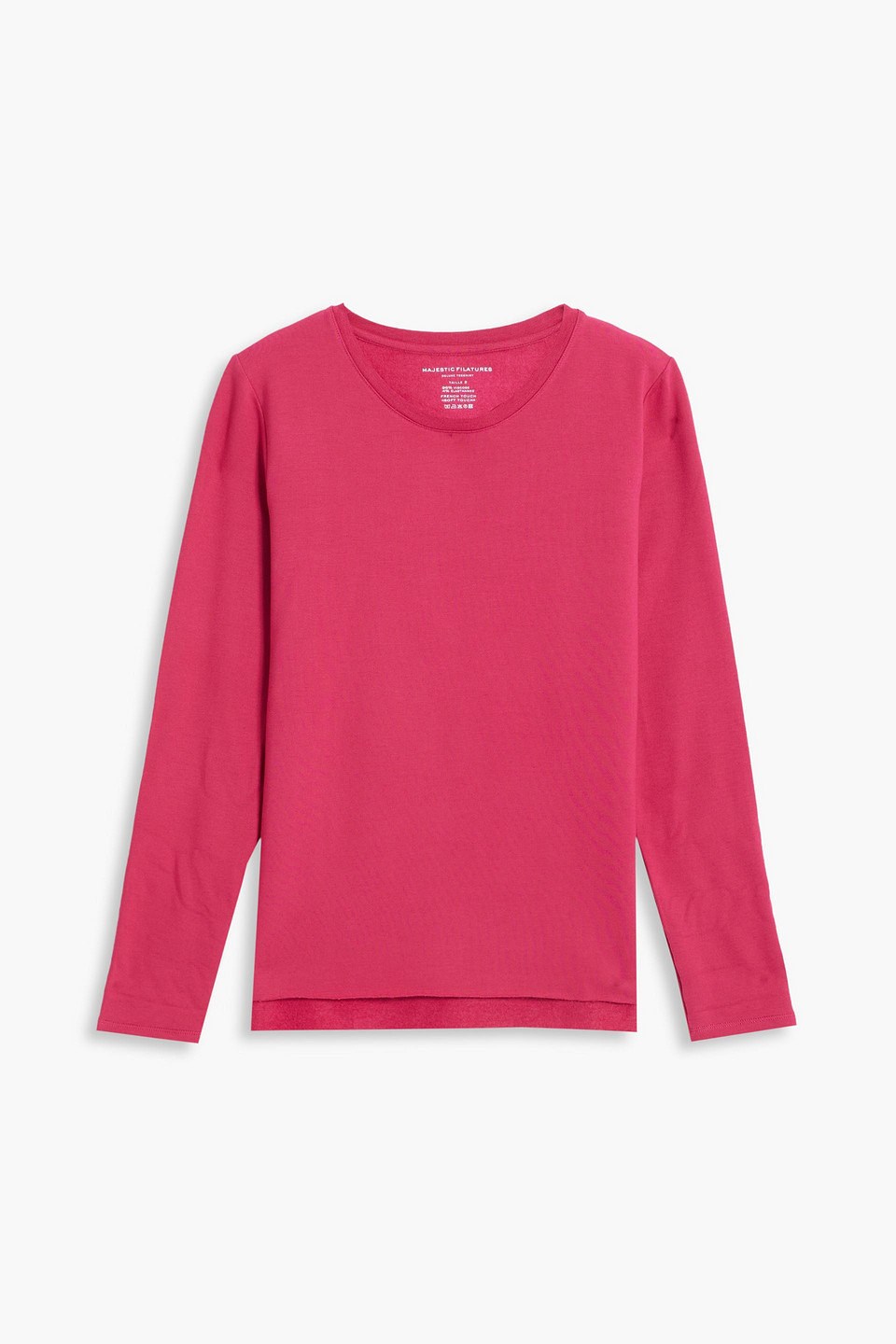 majestic filatures - fleece top - pink - 1