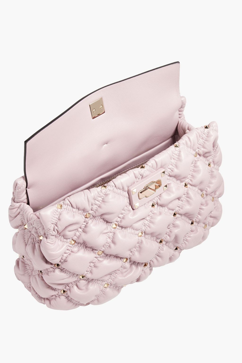 VALENTINO GARAVANI Spikeme quilted leather shoulder bag