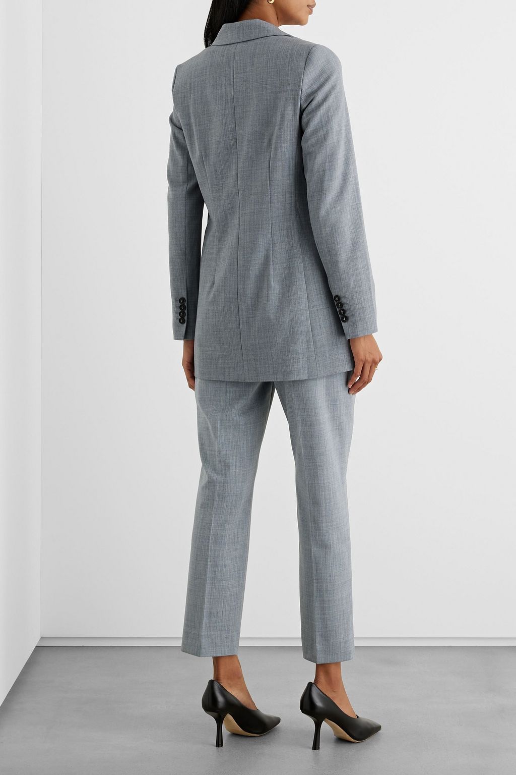 IRIS & INK Hope melierter Blazer aus Webstoff