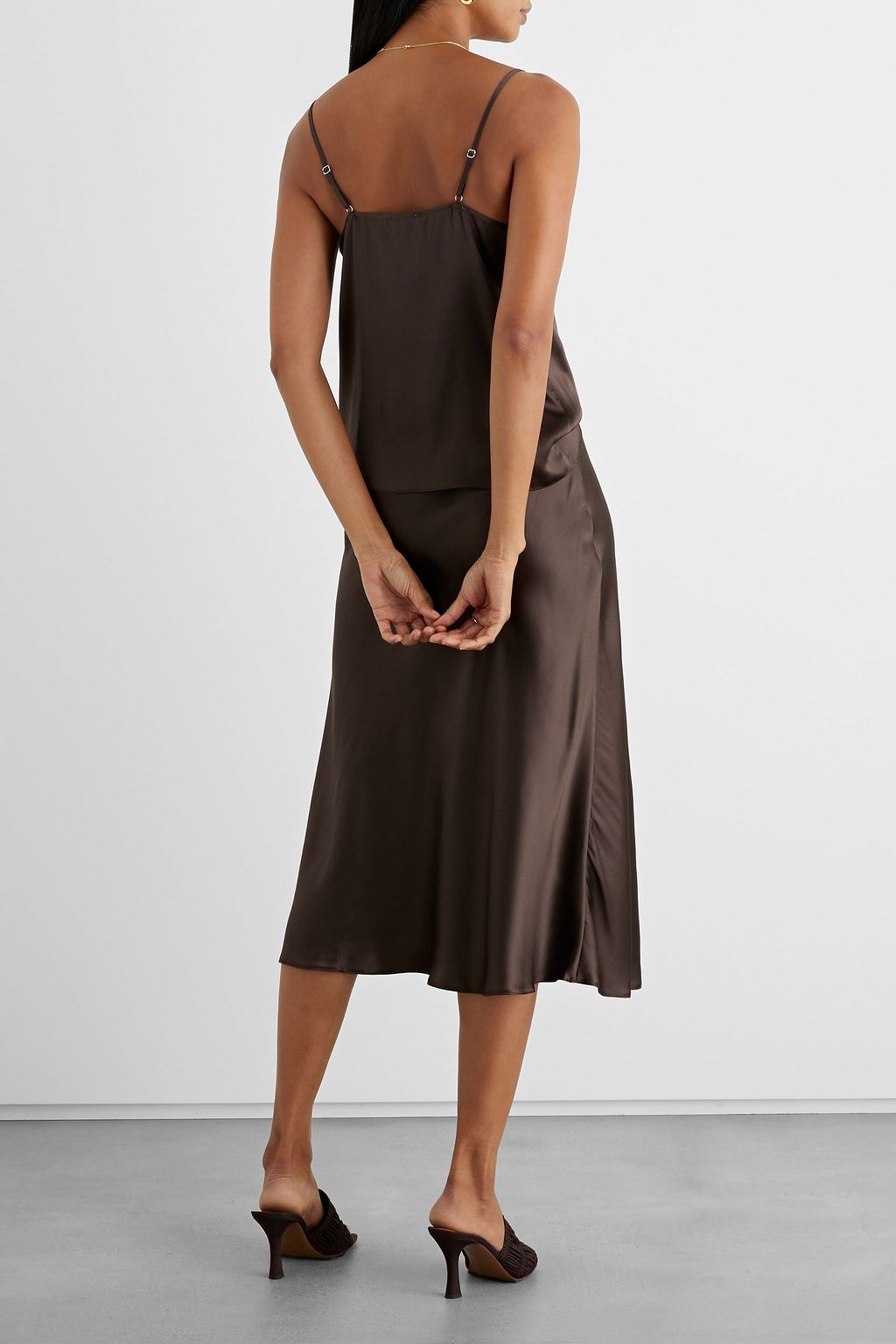 IRIS & INK Liana organic silk-satin camisole