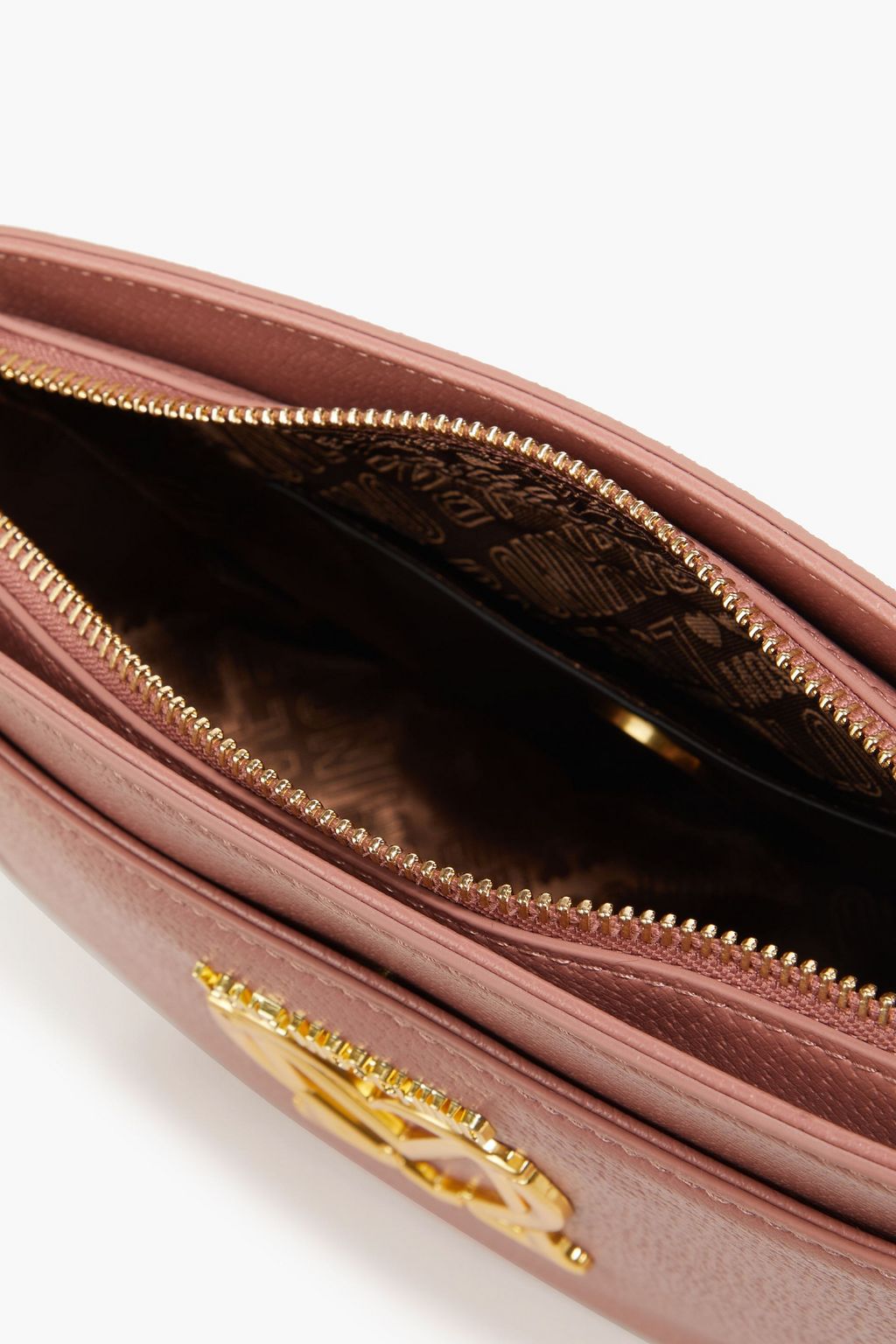 LOVE MOSCHINO Faux textured-leather shoulder bag