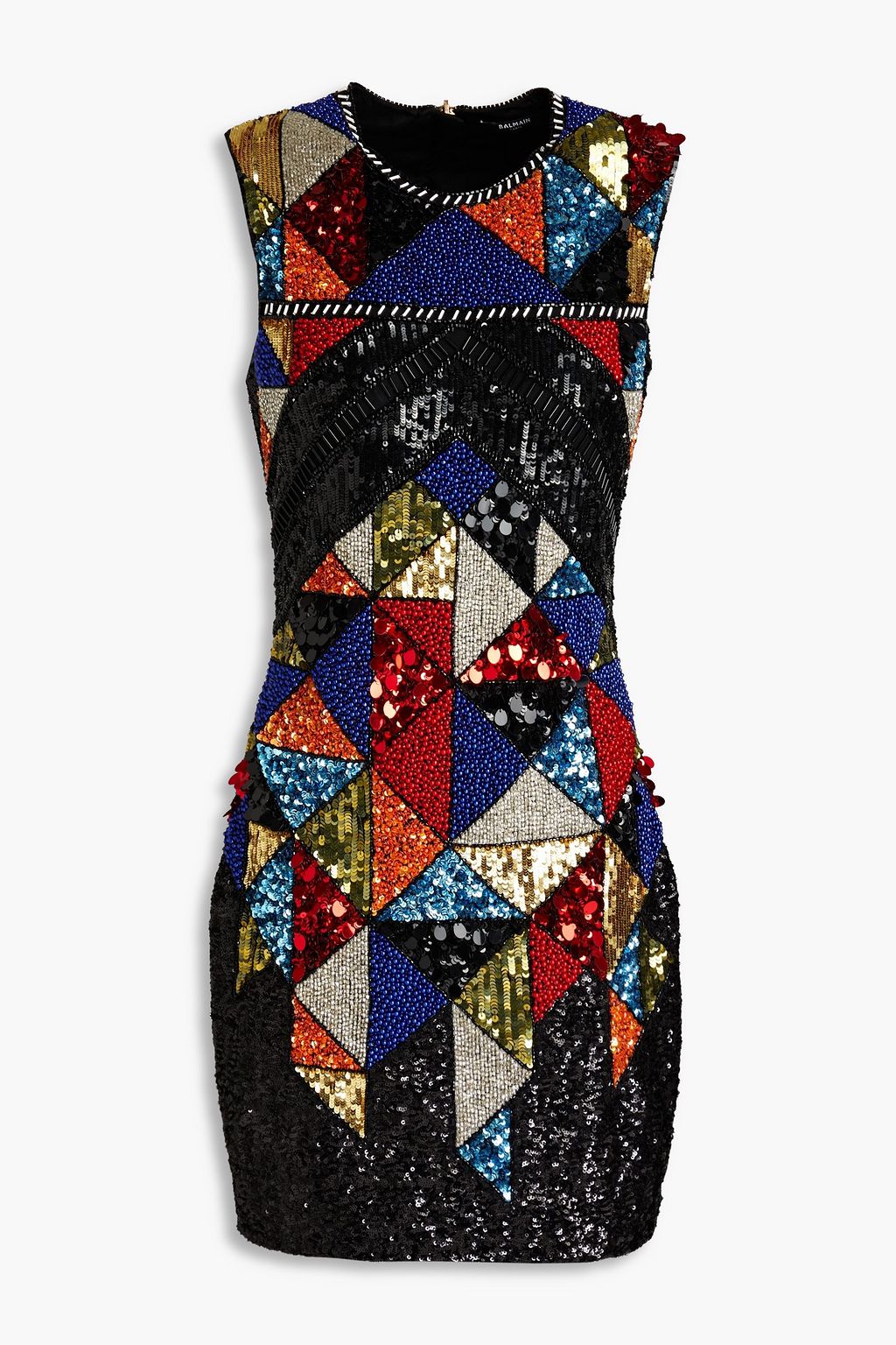 glimt minus administration BALMAIN Embellished mesh mini dress | Sale up to 70% off | THE OUTNET