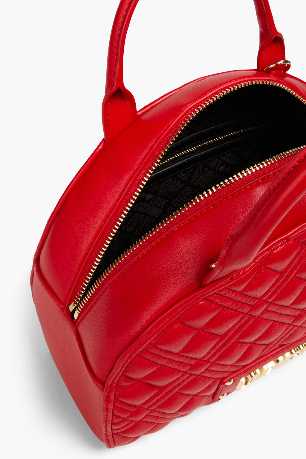 LOVE MOSCHINO Quilted faux leather tote