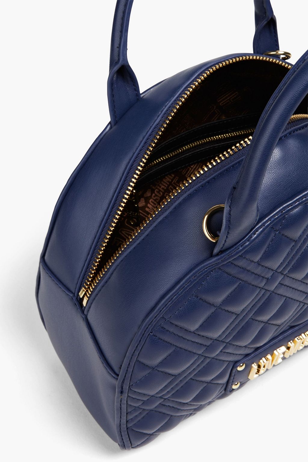 LOVE MOSCHINO Quilted faux leather tote