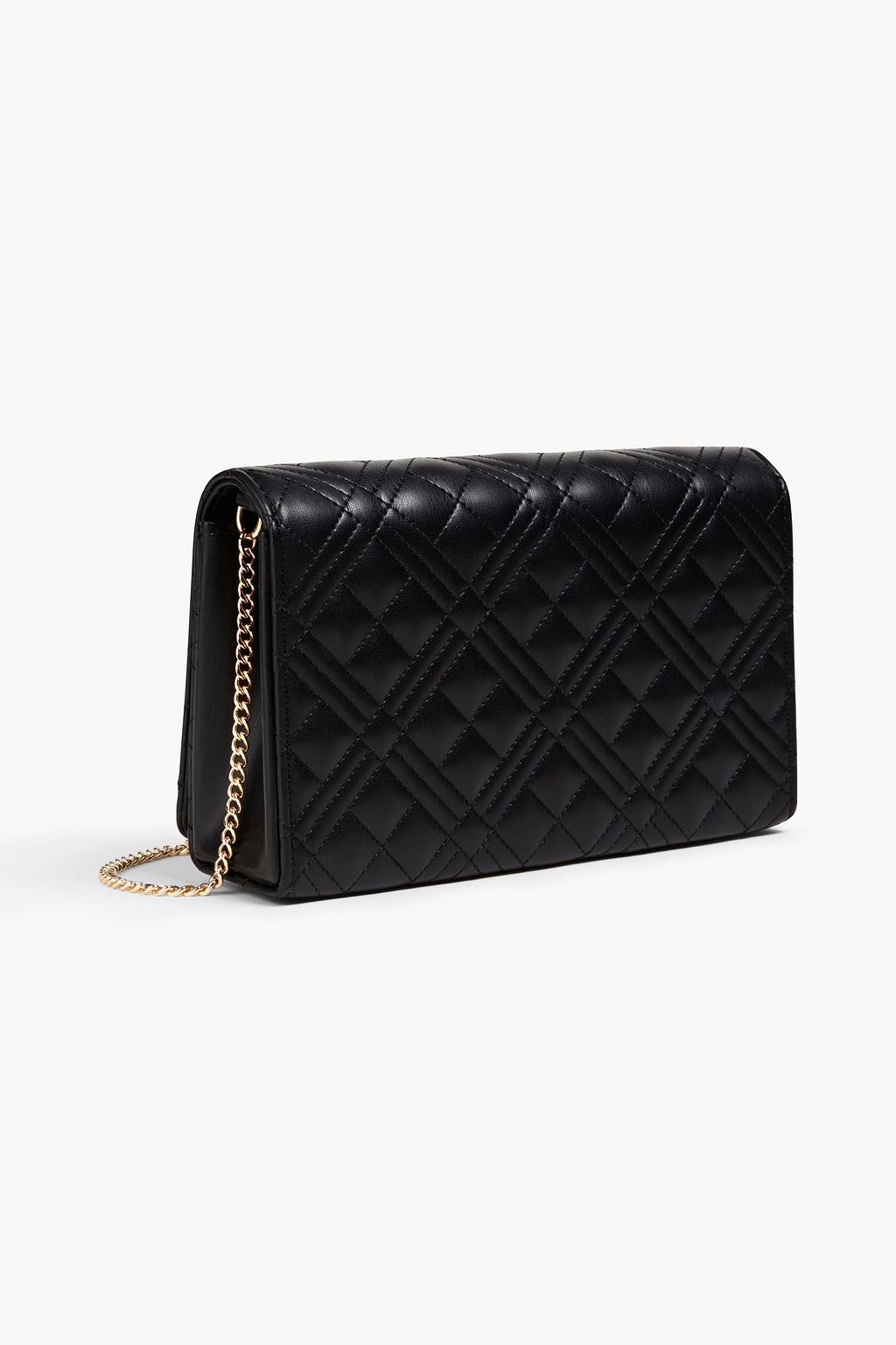 LOVE MOSCHINO Quilted faux leather shoulder bag