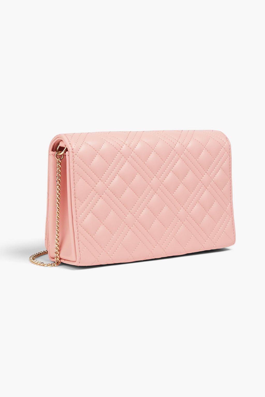 LOVE MOSCHINO Quilted faux leather shoulder bag