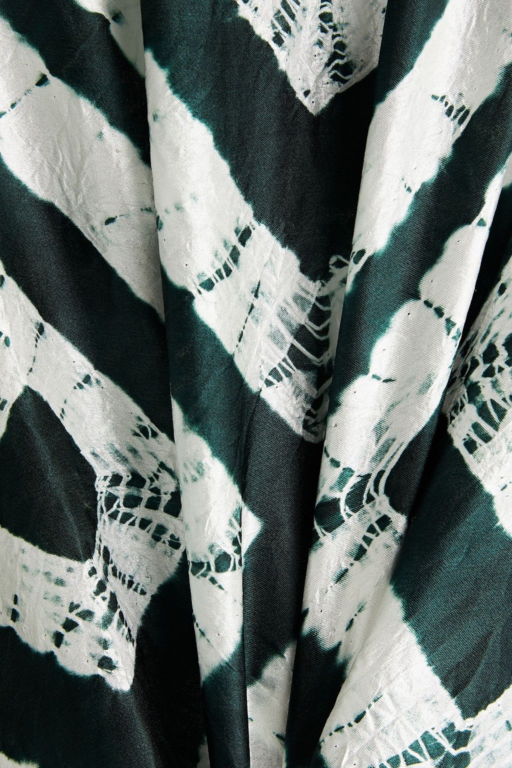 ESKANDAR Printed silk-twill tunic