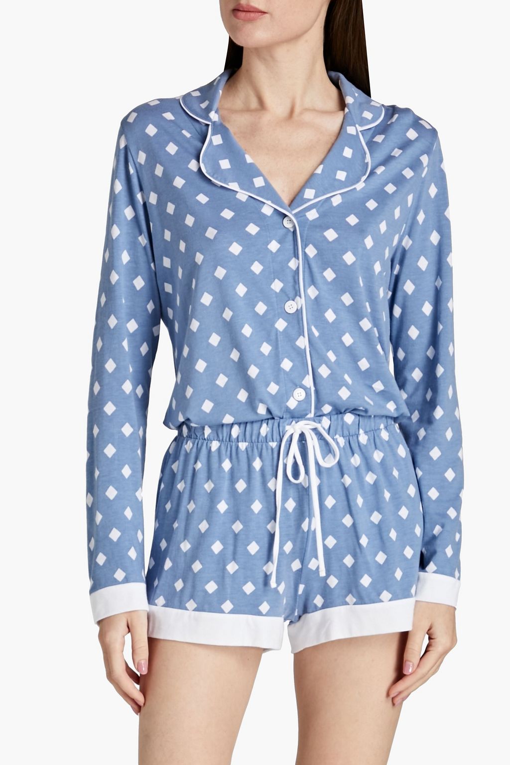 COSABELLA Bella floral-print Pima cotton and modal-blend jersey pajama set