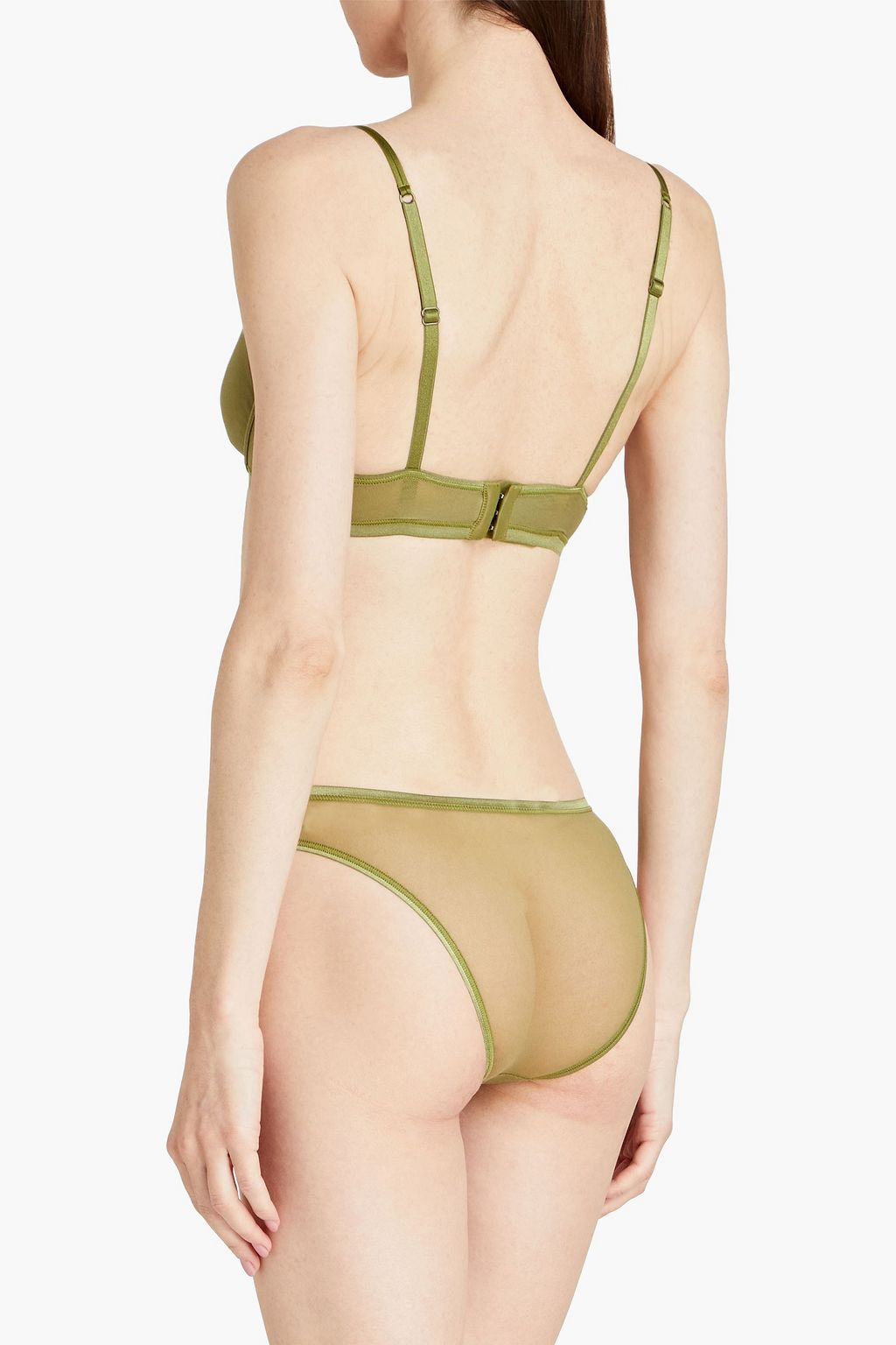 COSABELLA Stretch-mesh underwired soft-cup bra