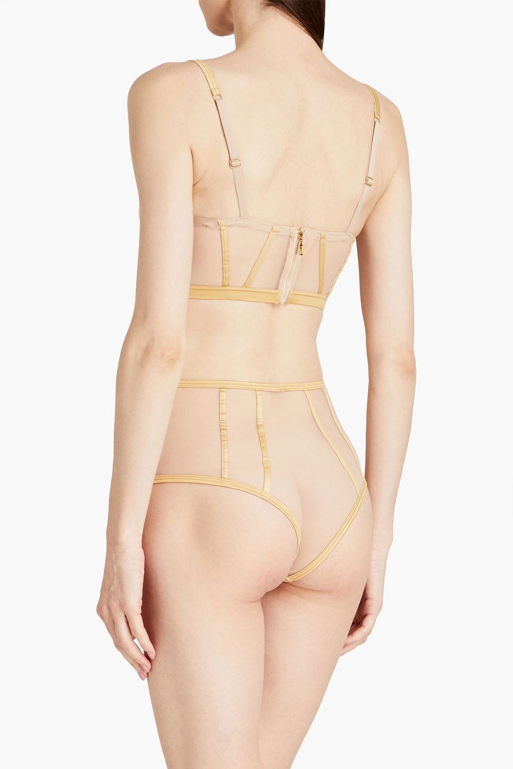 COSABELLA Sardegna stretch-mesh high-rise briefs