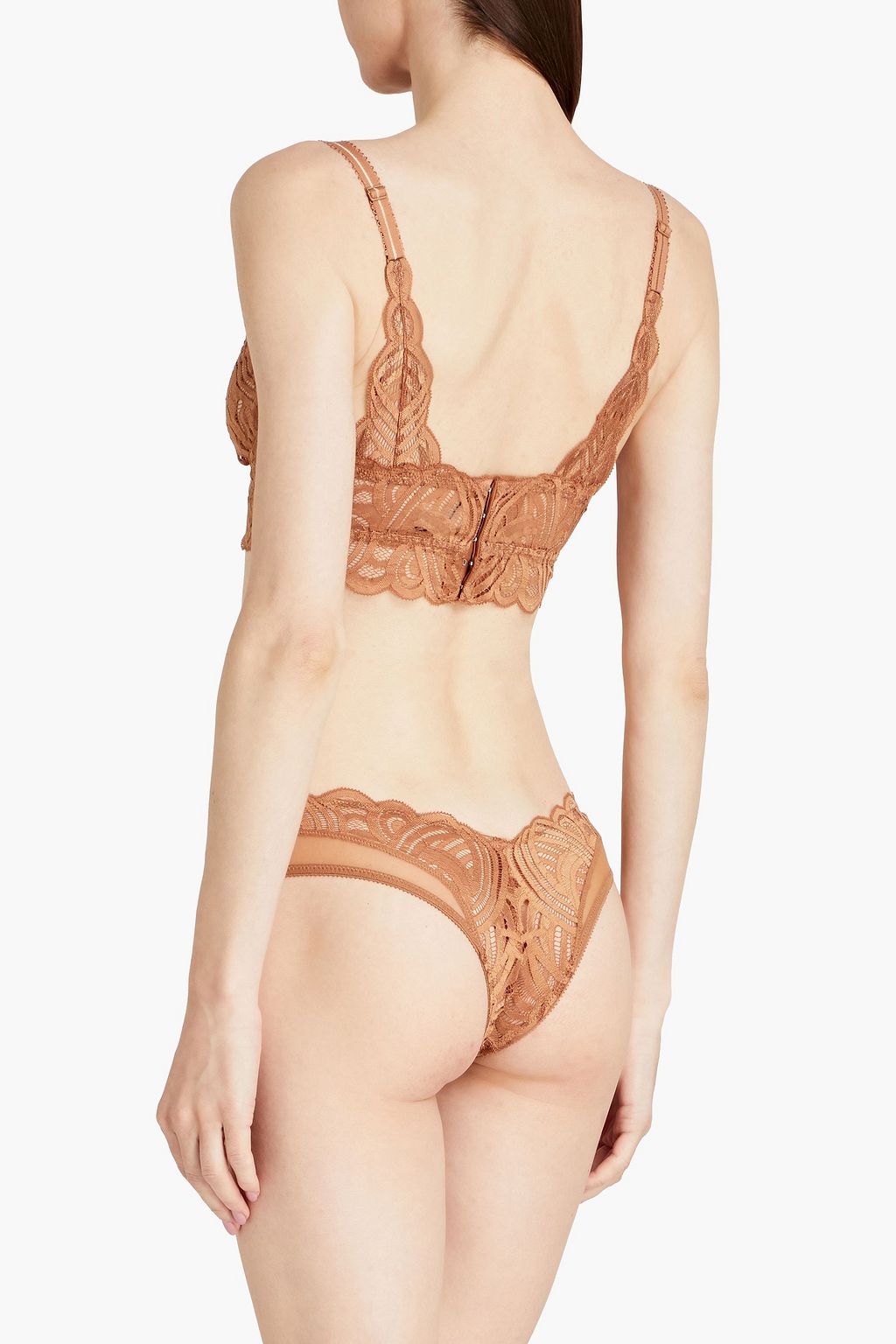 COSABELLA Puglia scalloped stretch-lace bralette