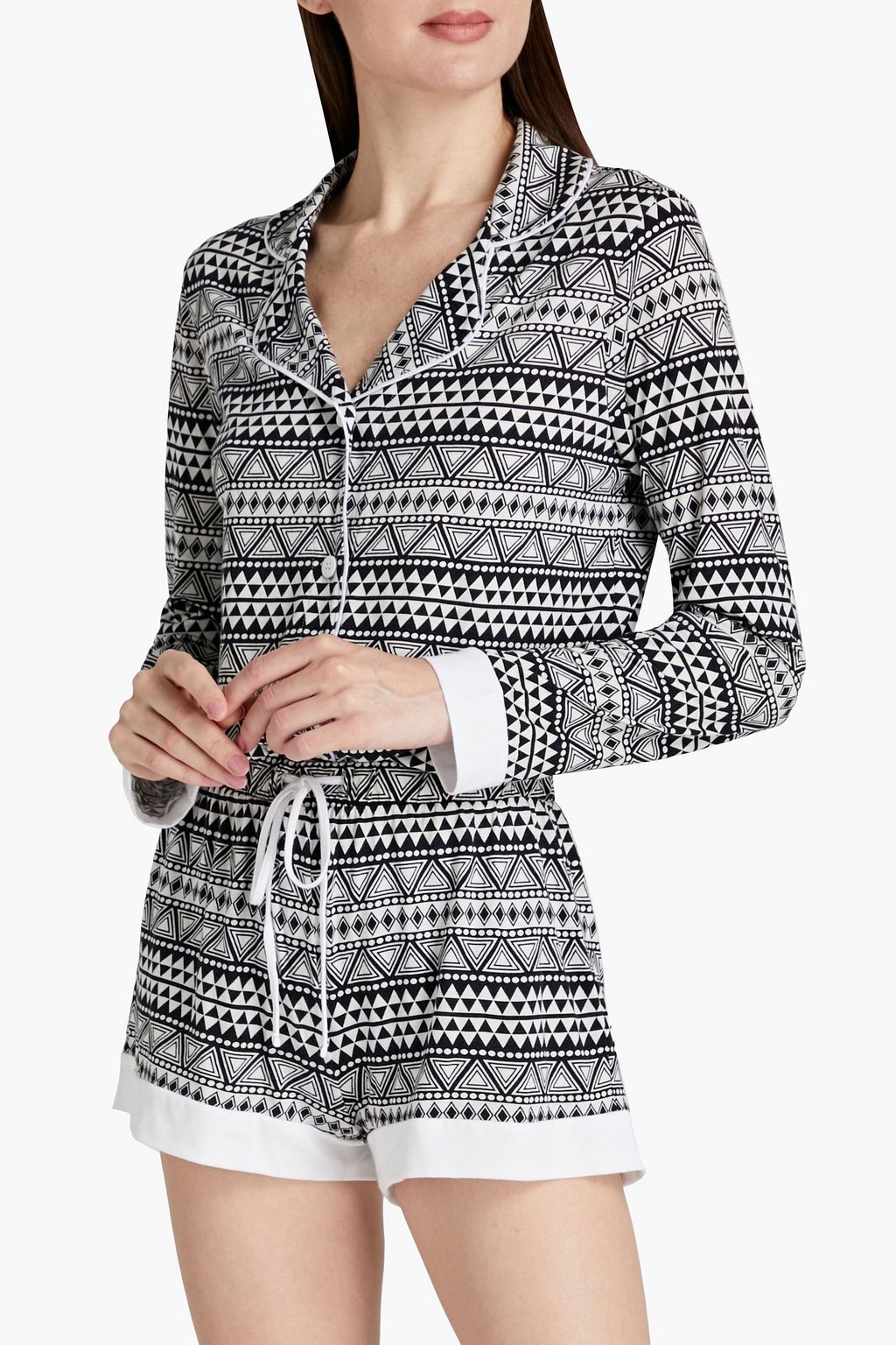 COSABELLA Bella floral-print Pima cotton and modal-blend jersey pajama set